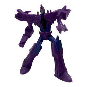 McDonalds Transformers Robots In Disguise Warrior Class Decepticon 2015 Toy 4”